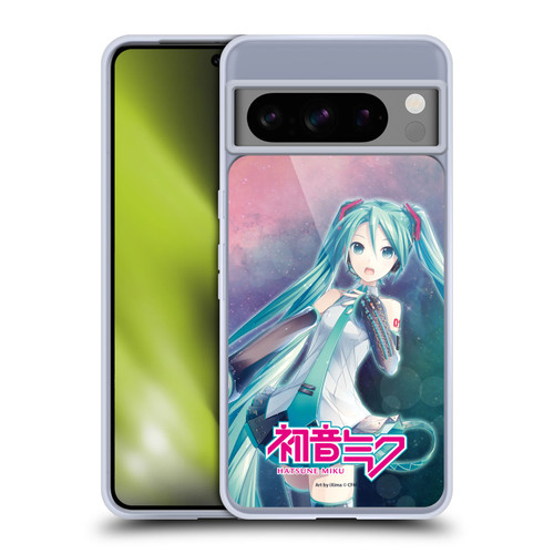 Hatsune Miku Graphics Nebula Soft Gel Case for Google Pixel 8 Pro