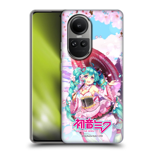 Hatsune Miku Graphics Sakura Soft Gel Case for OPPO Reno10 5G / Reno10 Pro 5G