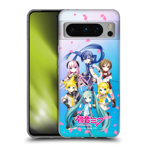 Hatsune Miku Virtual Singers Sakura Soft Gel Case for Google Pixel 8 Pro