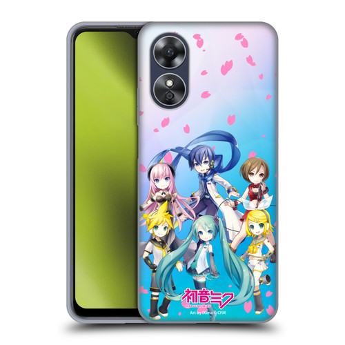 Hatsune Miku Virtual Singers Sakura Soft Gel Case for OPPO A17