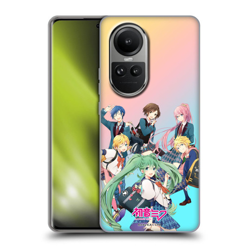 Hatsune Miku Virtual Singers High School Soft Gel Case for OPPO Reno10 5G / Reno10 Pro 5G