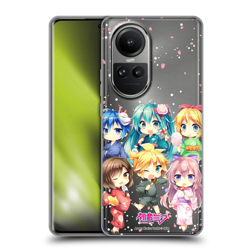 Hatsune Miku Virtual Singers Characters Soft Gel Case for OPPO Reno10 5G / Reno10 Pro 5G