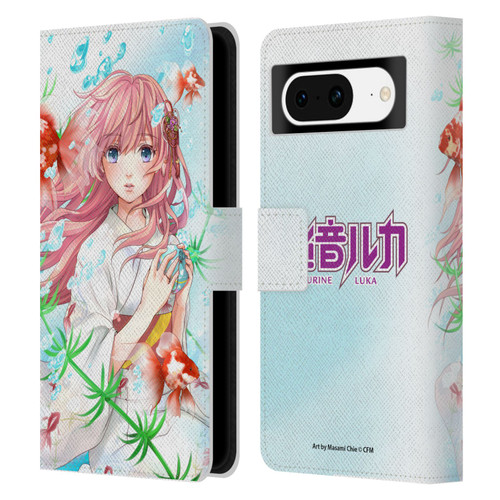 Hatsune Miku Characters Megurine Luka Leather Book Wallet Case Cover For Google Pixel 8