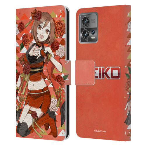 Hatsune Miku Characters Meiko Leather Book Wallet Case Cover For Motorola Moto Edge 30 Fusion