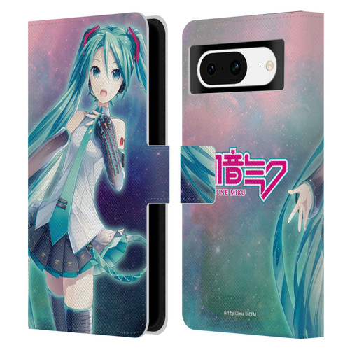 Hatsune Miku Graphics Nebula Leather Book Wallet Case Cover For Google Pixel 8