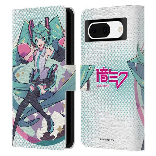 Hatsune Miku Graphics Pastels Leather Book Wallet Case Cover For Google Pixel 8