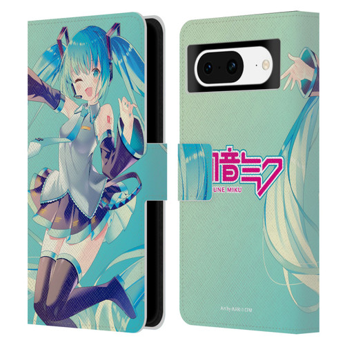 Hatsune Miku Graphics Sing Leather Book Wallet Case Cover For Google Pixel 8