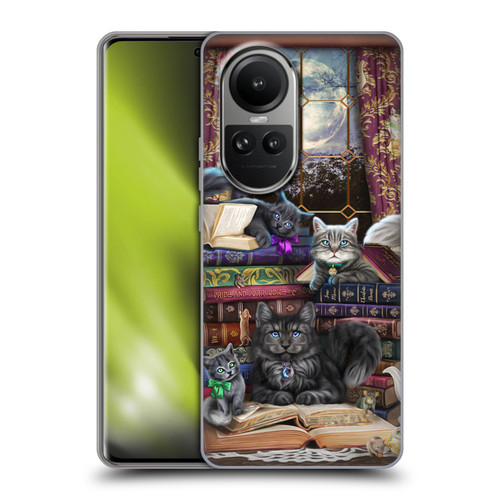 Brigid Ashwood Cats Storytime Cats And Books Soft Gel Case for OPPO Reno10 5G / Reno10 Pro 5G