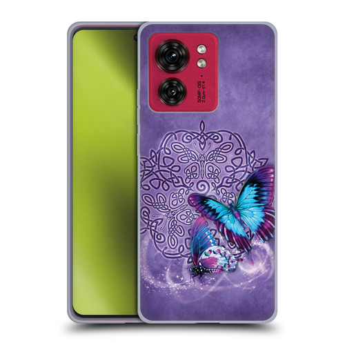 Brigid Ashwood Celtic Wisdom Butterfly Soft Gel Case for Motorola Moto Edge 40