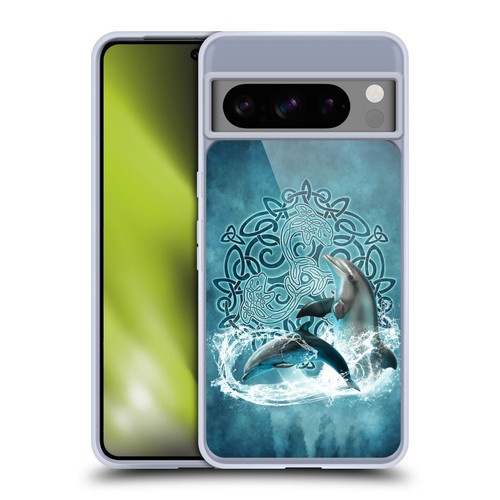Brigid Ashwood Celtic Wisdom Dolphin Soft Gel Case for Google Pixel 8 Pro
