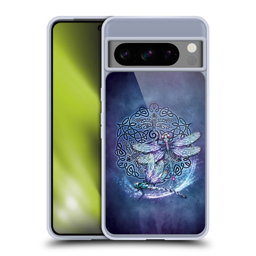 Brigid Ashwood Celtic Wisdom Dragonfly Soft Gel Case for Google Pixel 8 Pro