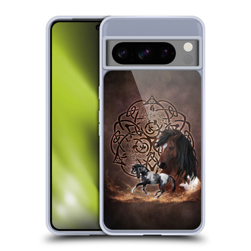 Brigid Ashwood Celtic Wisdom Horse Soft Gel Case for Google Pixel 8 Pro