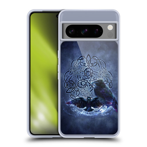 Brigid Ashwood Celtic Wisdom Raven Soft Gel Case for Google Pixel 8 Pro