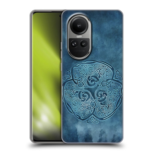 Brigid Ashwood Celtic Wisdom Knot Wolf Soft Gel Case for OPPO Reno10 5G / Reno10 Pro 5G