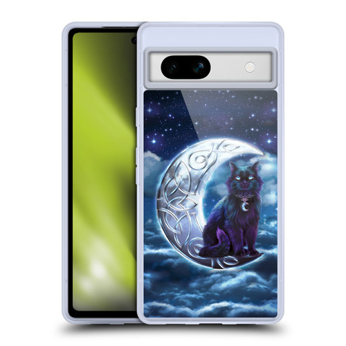 Brigid Ashwood Celtic Wisdom 2 Black Cat Soft Gel Case for Google Pixel 7a