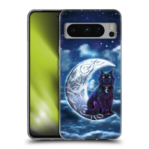 Brigid Ashwood Celtic Wisdom 2 Black Cat Soft Gel Case for Google Pixel 8 Pro