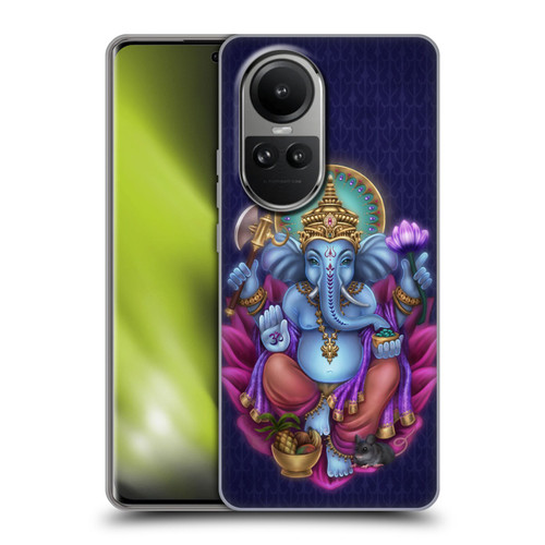 Brigid Ashwood Sacred Symbols Ganesha Soft Gel Case for OPPO Reno10 5G / Reno10 Pro 5G