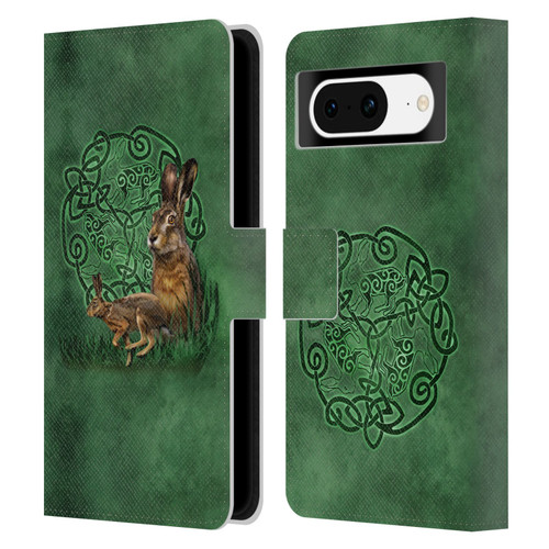 Brigid Ashwood Celtic Wisdom 2 Hare Leather Book Wallet Case Cover For Google Pixel 8