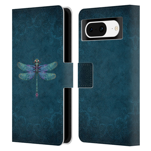 Brigid Ashwood Winged Things Dragonfly Leather Book Wallet Case Cover For Google Pixel 8