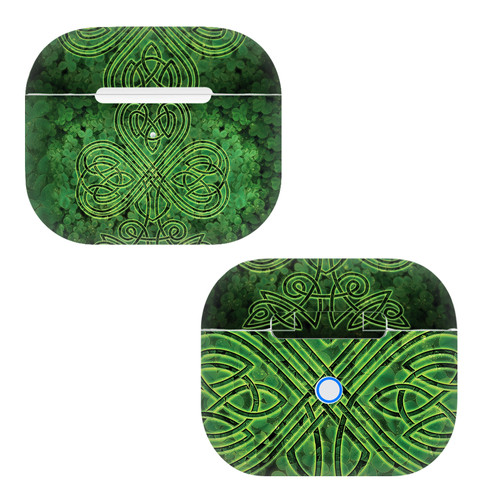 Brigid Ashwood Art Mix Irish Shamrock Vinyl Sticker Skin Decal Cover for Apple AirPods 3 3rd Gen Charging Case