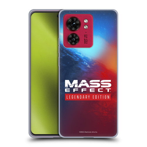 EA Bioware Mass Effect Legendary Graphics Logo Key Art Soft Gel Case for Motorola Moto Edge 40