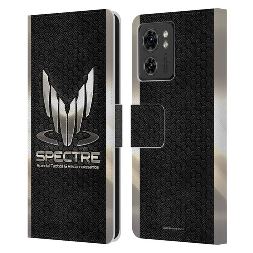 EA Bioware Mass Effect 3 Badges And Logos Spectre Leather Book Wallet Case Cover For Motorola Moto Edge 40