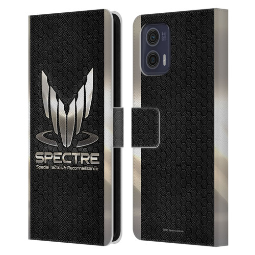 EA Bioware Mass Effect 3 Badges And Logos Spectre Leather Book Wallet Case Cover For Motorola Moto G73 5G
