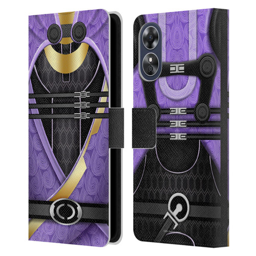 EA Bioware Mass Effect Armor Collection Tali'Zorah nar Rayya Leather Book Wallet Case Cover For OPPO A17