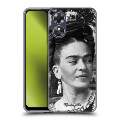 Frida Kahlo Portraits And Quotes Headdress Soft Gel Case for OPPO A17