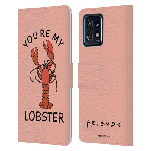 Friends TV Show Iconic Lobster Leather Book Wallet Case Cover For Motorola Moto Edge 40 Pro
