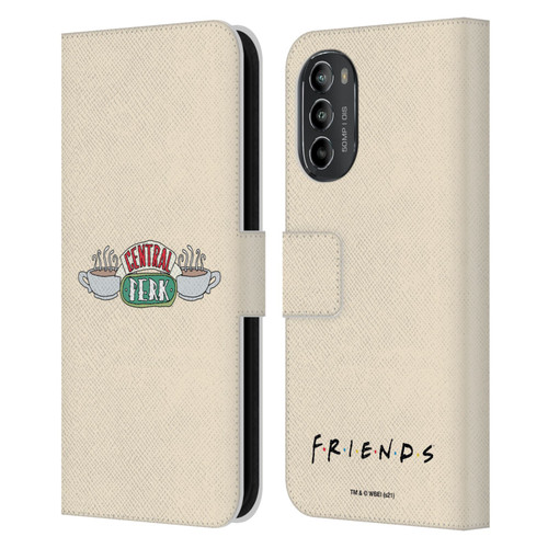 Friends TV Show Iconic Central Perk Leather Book Wallet Case Cover For Motorola Moto G82 5G