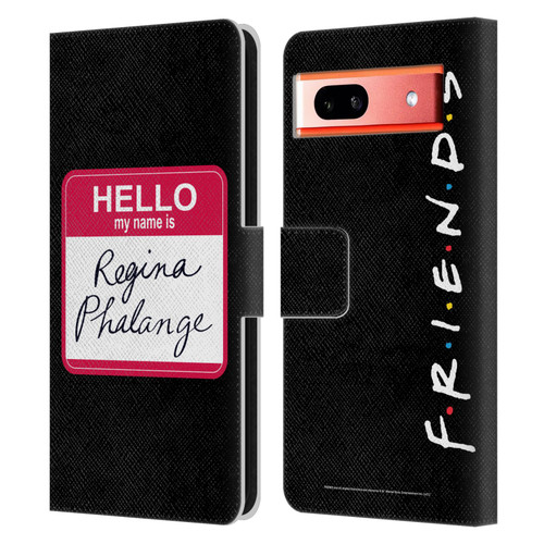 Friends TV Show Key Art Regina Phalange Leather Book Wallet Case Cover For Google Pixel 7a
