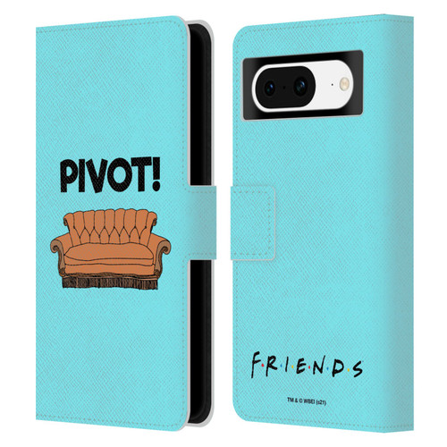 Friends TV Show Quotes Pivot Leather Book Wallet Case Cover For Google Pixel 8