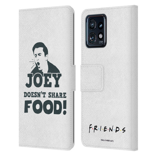 Friends TV Show Quotes Joey Food Leather Book Wallet Case Cover For Motorola Moto Edge 40 Pro