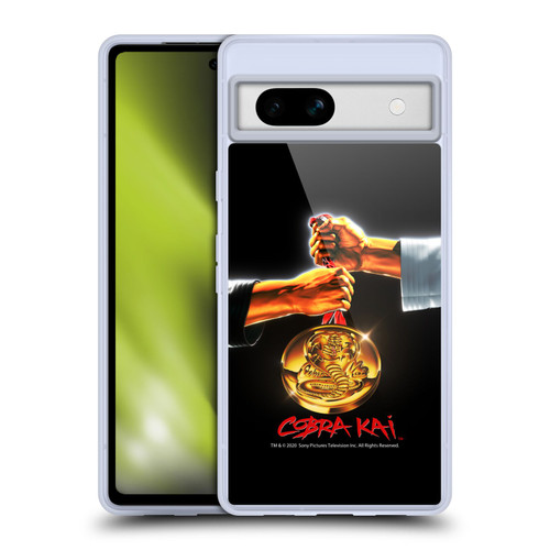 Cobra Kai Graphics Gold Medal Soft Gel Case for Google Pixel 7a