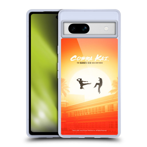 Cobra Kai Graphics Karate Kid Saga Soft Gel Case for Google Pixel 7a