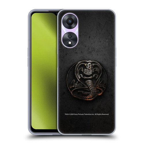 Cobra Kai Graphics Metal Logo Soft Gel Case for OPPO A78 4G