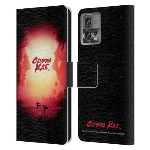 Cobra Kai Graphics 2 Season 2 Poster Leather Book Wallet Case Cover For Motorola Moto Edge 30 Fusion