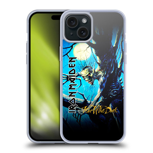 Iron Maiden Album Covers FOTD Soft Gel Case for Apple iPhone 15 Plus