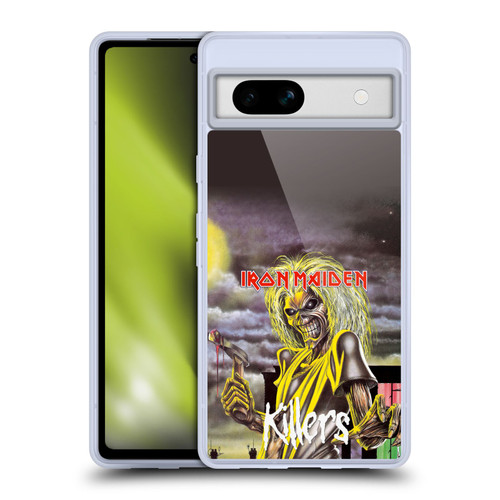 Iron Maiden Album Covers Killers Soft Gel Case for Google Pixel 7a
