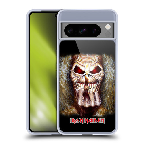Iron Maiden Art Candle Finger Soft Gel Case for Google Pixel 8 Pro