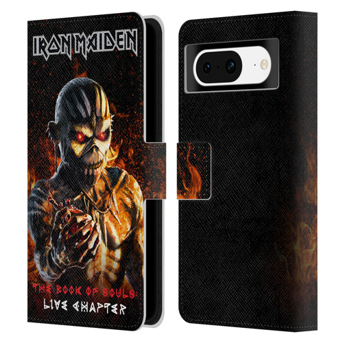 Iron Maiden Tours TBOS Live Chapter Leather Book Wallet Case Cover For Google Pixel 8