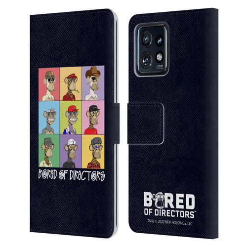 Bored of Directors Graphics Group Leather Book Wallet Case Cover For Motorola Moto Edge 40 Pro