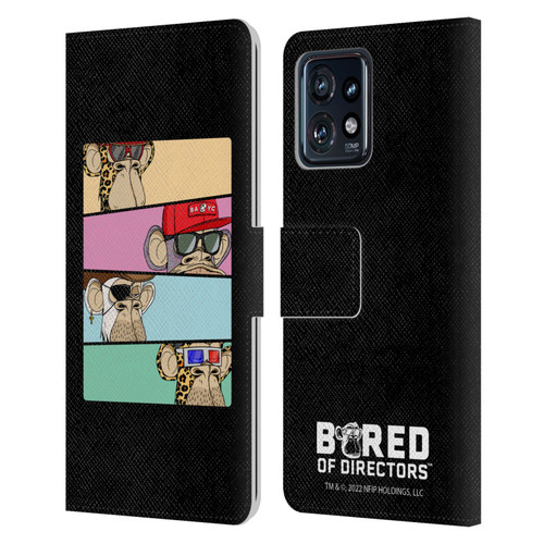 Bored of Directors Key Art Group Leather Book Wallet Case Cover For Motorola Moto Edge 40 Pro