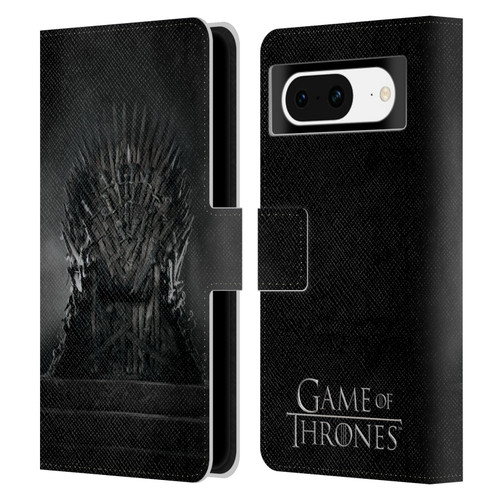 HBO Game of Thrones Key Art Iron Throne Leather Book Wallet Case Cover For Google Pixel 8