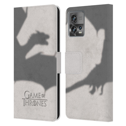 HBO Game of Thrones Key Art Dragon Leather Book Wallet Case Cover For Motorola Moto Edge 30 Fusion