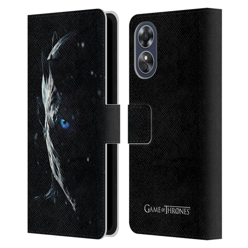 HBO Game of Thrones Season 7 Key Art Night King Leather Book Wallet Case Cover For OPPO A17
