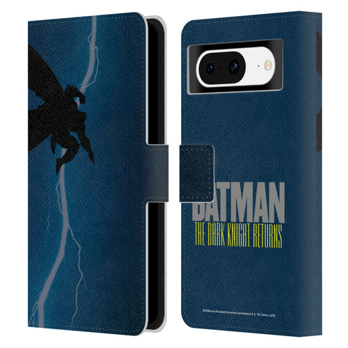 Batman DC Comics Famous Comic Book Covers The Dark Knight Returns Leather Book Wallet Case Cover For Google Pixel 8