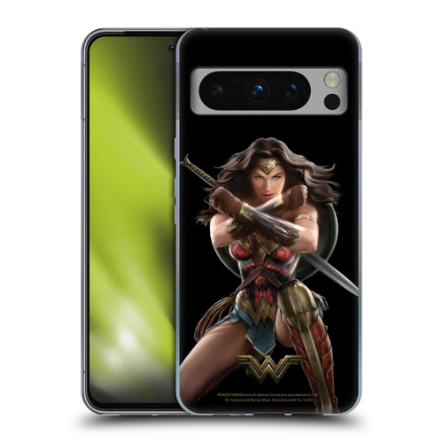 Wonder Woman Movie Character Art Bracelets Of Submission Soft Gel Case for Google Pixel 8 Pro
