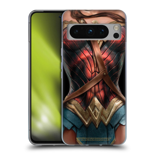 Wonder Woman Movie Character Art Costume Soft Gel Case for Google Pixel 8 Pro